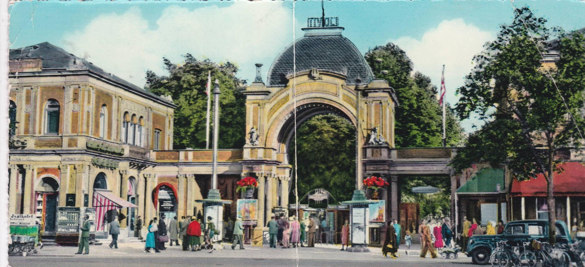 POSTAL B13147: DINAMARCA: ENTRADA AL TIVOLI