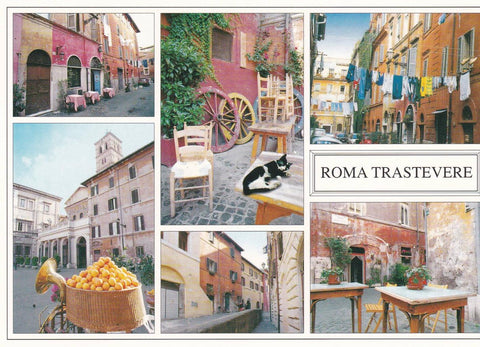 POSTAL B13127: ROMA: TRASTEVERE