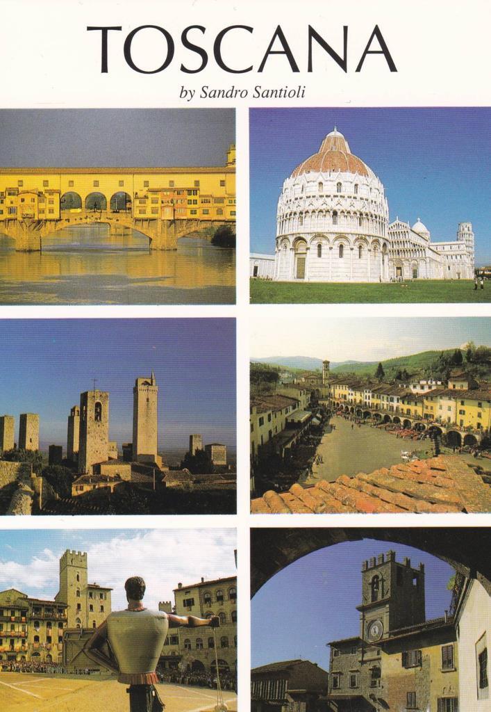 POSTAL B13105: TOSCANA: DIVERSOS ASPECTOS