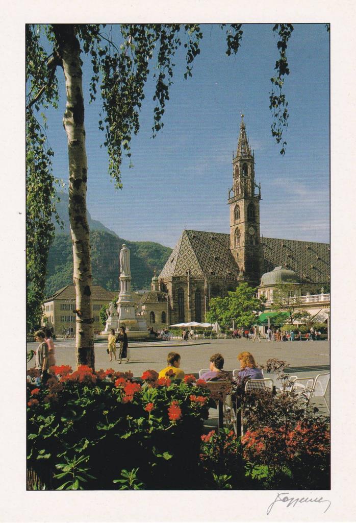 POSTAL B13099: BOZEN: VISTA PANORAMICA