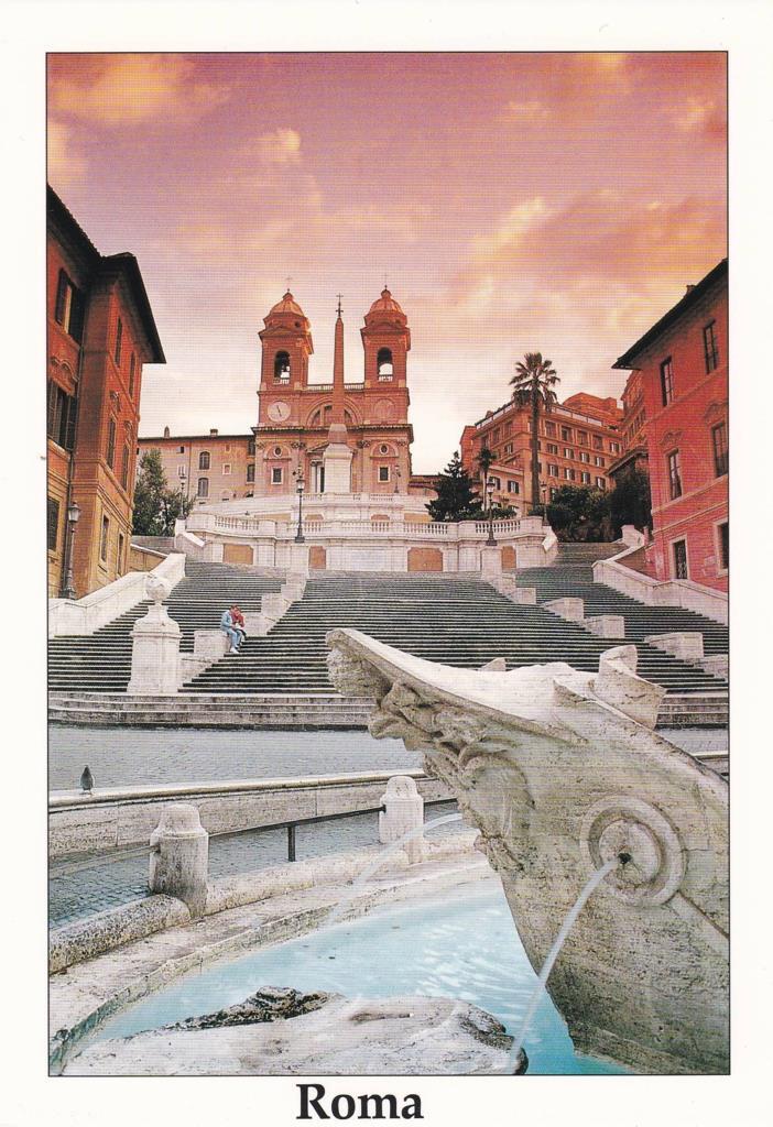 POSTAL B13097: ROMA: PIAZZA DI SPAGNA