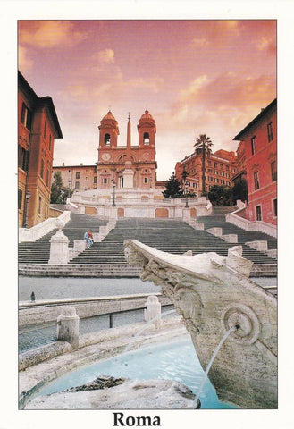 POSTAL B13097: ROMA: PIAZZA DI SPAGNA