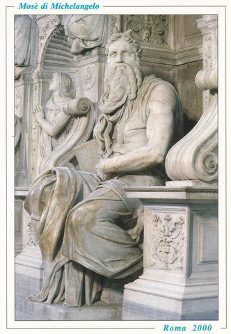 POSTAL B13093: ROMA: MUSEO DE MICHELANGELO