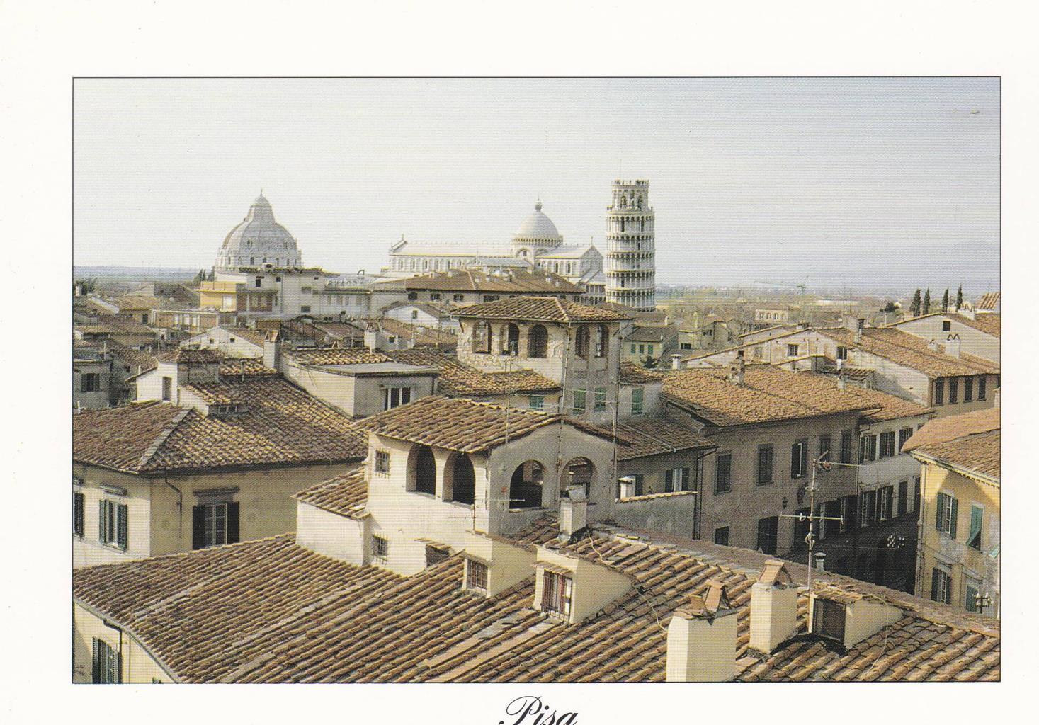 POSTAL B13124: ITALIA: PISA: VISTA PANORAMICA
