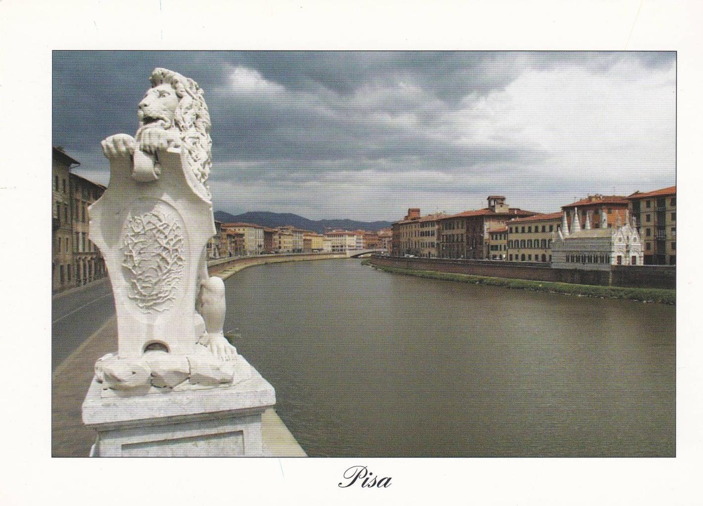 POSTAL B13123: ITALIA: PISA: VISTA PANORAMICA