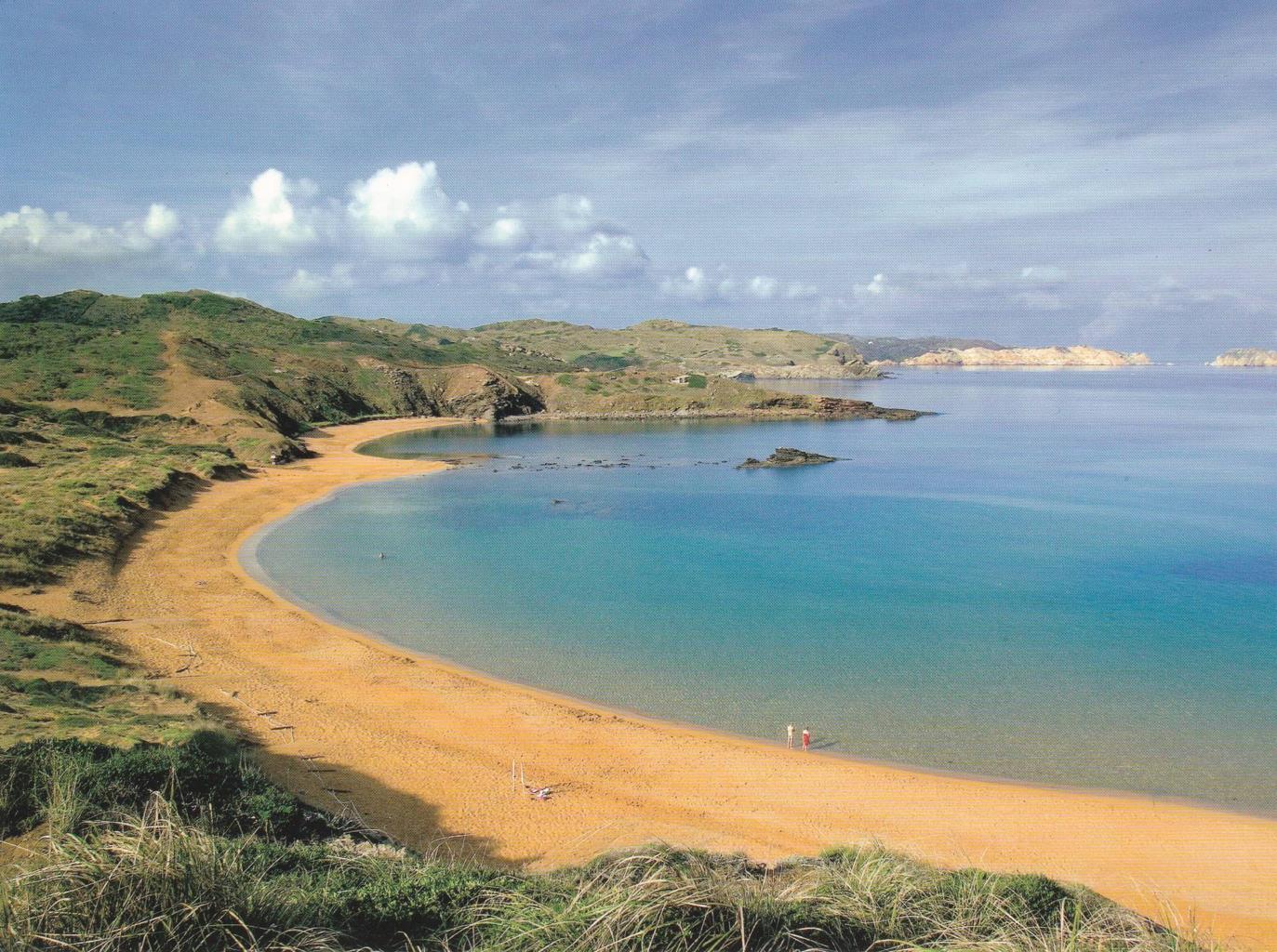 POSTAL B13210: MENORCA. PLAYA DE LA CAVALLERIA