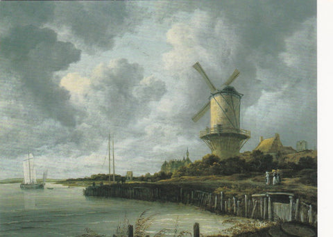 POSTAL B13219: JACOB ISAACKSZ. VAN RUISDAEL
