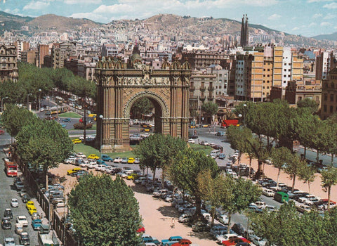 POSTAL B13220: BARCELONA. ARCO DE TRIUMFO