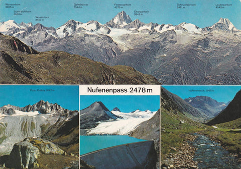 POSTAL B13227: NUFENENPASS 2478M . DIVERSOS ASPECTOS