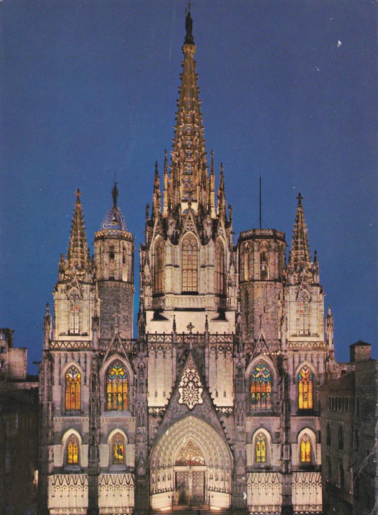 POSTAL B13225: BARCELONA. LA CATEDRAL