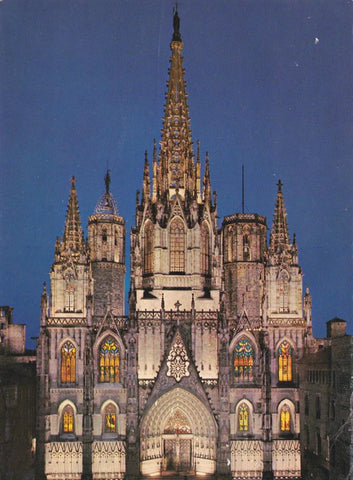 POSTAL B13225: BARCELONA. LA CATEDRAL