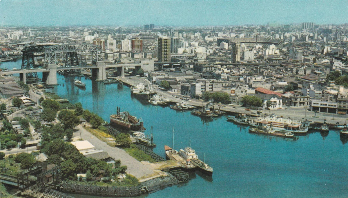 POSTAL B13201: BUENOS AIRES. VISTA AEREA