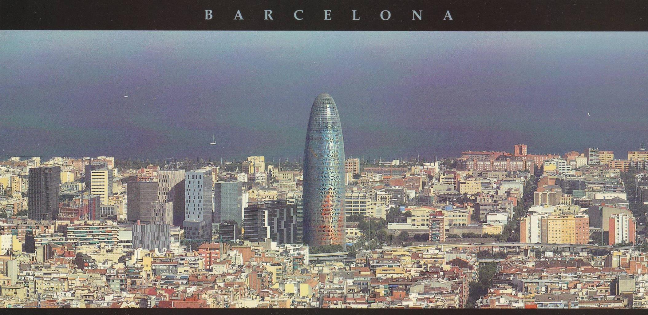POSTAL B13178: BARCELONA: TORRE AGBAR