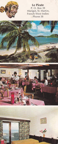 POSTAL B13174: HOTEL LE PIRATE. DIVERSOS ASPECTOS