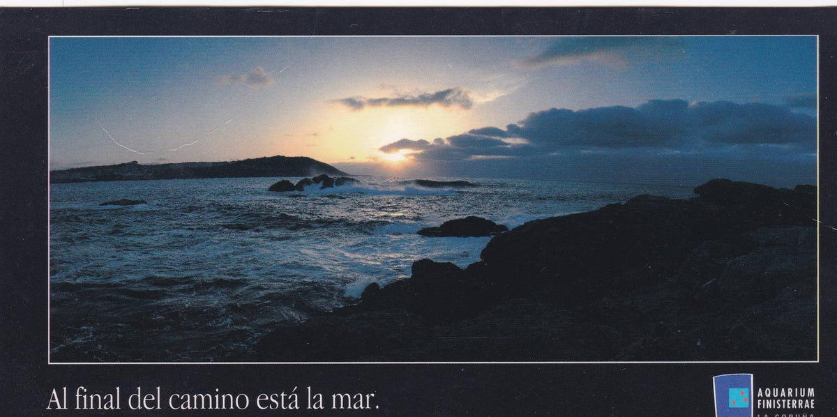 POSTAL B13192: PUESTA DE SOL. LA CORUÑA