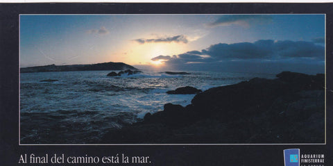POSTAL B13192: PUESTA DE SOL. LA CORUÑA