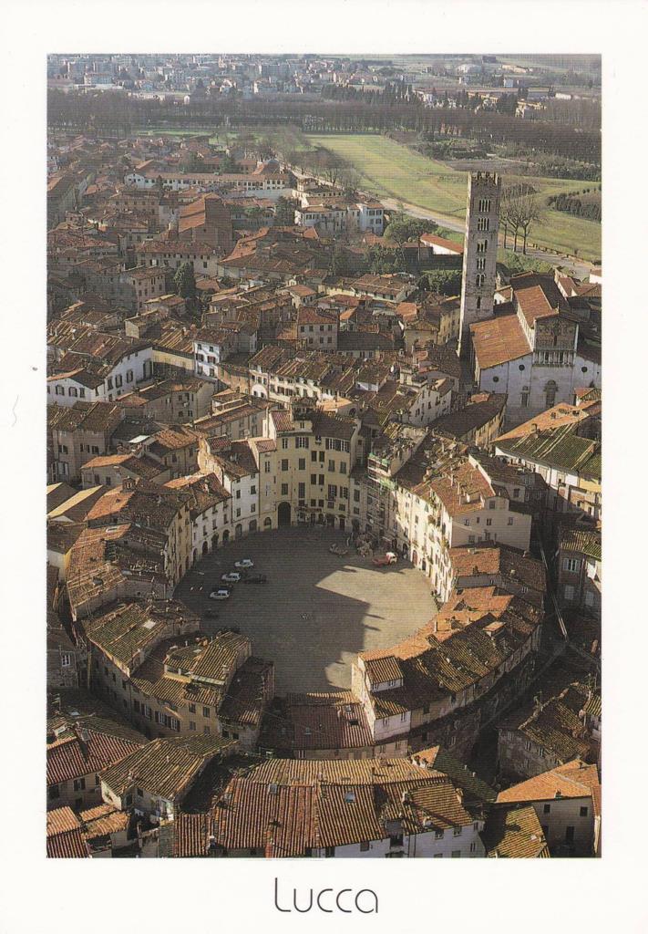 POSTAL B13089: LUCCA: PLAZA DEL MERCADO