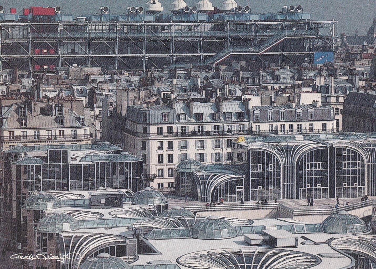 POSTAL B12981: WILLERVAN: POMPIDOU