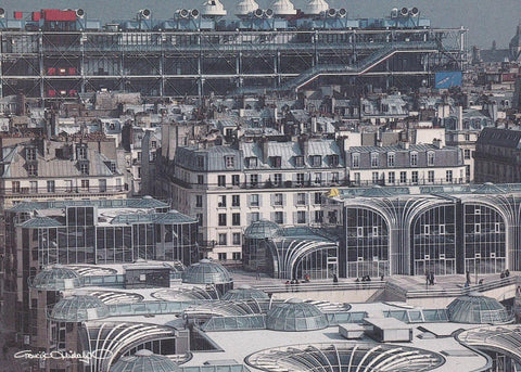 POSTAL B12981: WILLERVAN: POMPIDOU