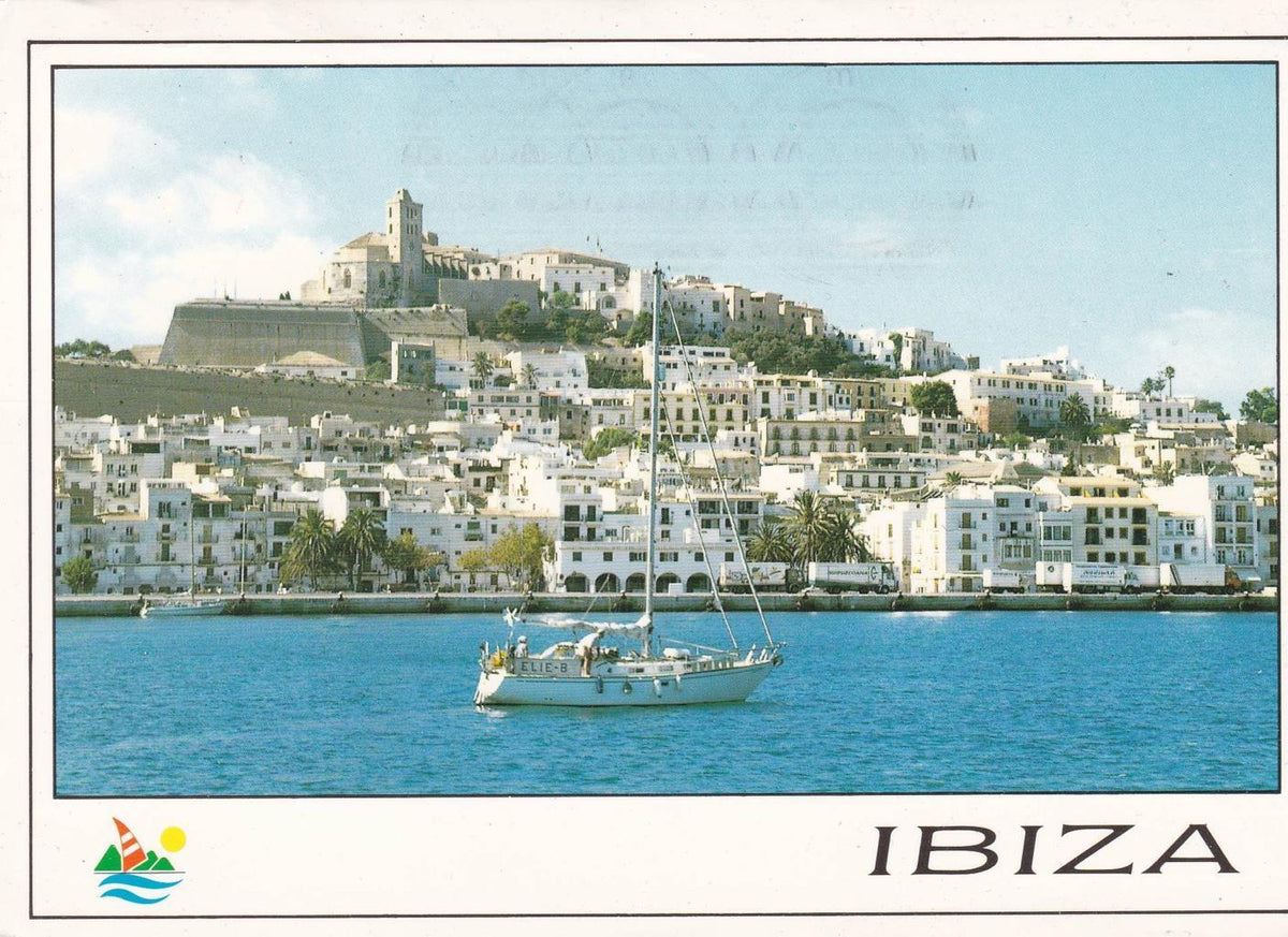 POSTAL B12977: IBIZA: CIUDAD DE IBIZA