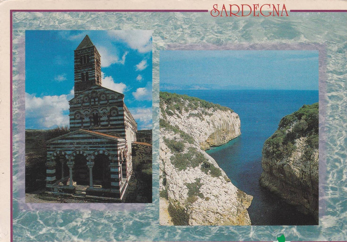 POSTAL B12948: CERDEÑA: DIVERSOS ASPECTOS