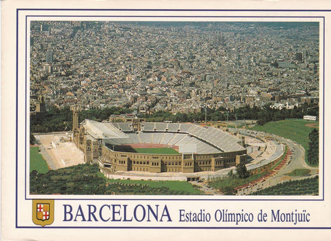 POSTAL B13059: BARCELONA: ESTADIO OLIMPICO