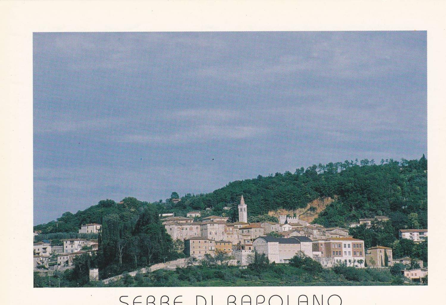 POSTAL B13056: SERRE DI RAPOLANO. VISTA AEREA