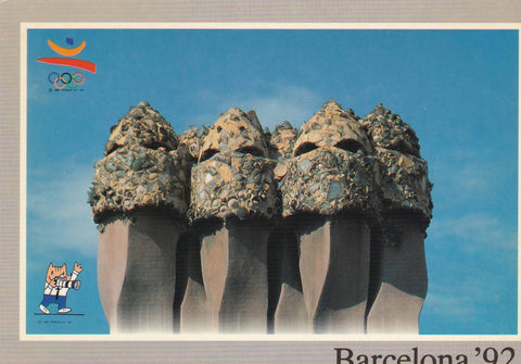 POSTAL B13080: POSTAL PROMOCIONAL OLIMPIADAS BARCELONA 92