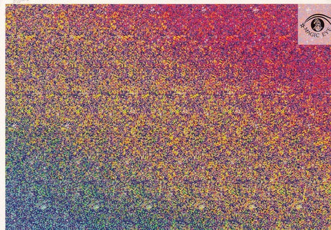 POSTAL B13026: MAGIC EYE: IMAGEN OCULTA. DIVERSOS ASPECTOS