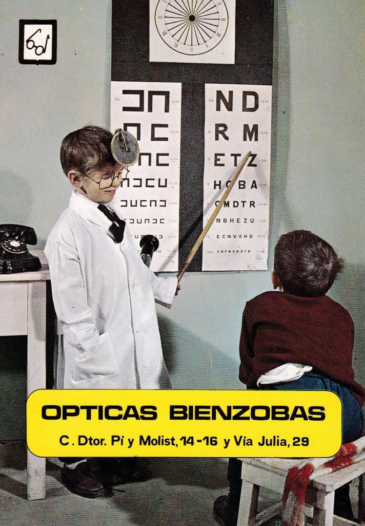 POSTAL B13020: OPTICA BIENZOBAS
