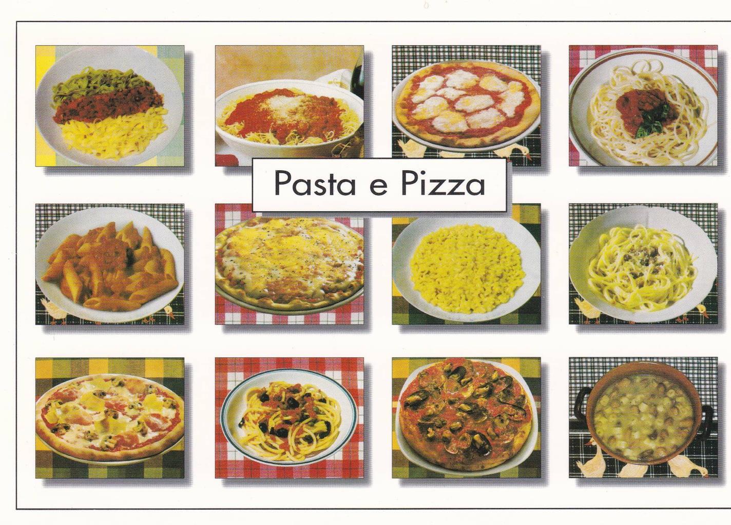 POSTAL B13047: ITALIA: PASTA Y PIZZA. DIVERSOS ASPECTOS