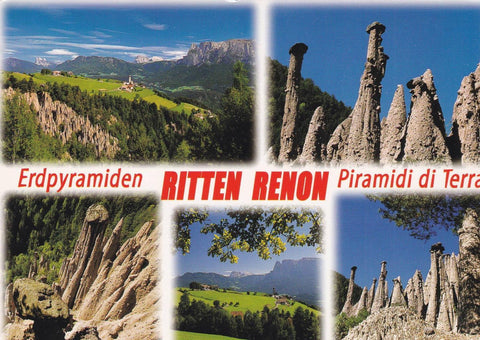 POSTAL B13042: SUDTIROL: PIRAMIDE DE TIERRA