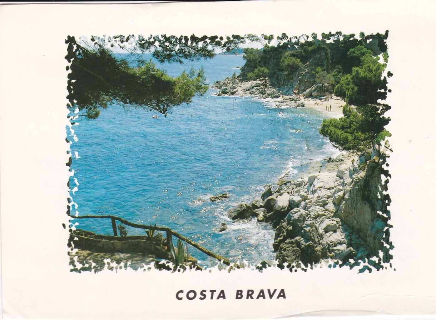 POSTAL B13037: COSTA BRAVA: VISTA PANORAMICA