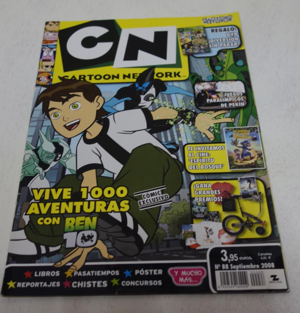 CN Cartoon Network numero 88: Ben 10 ( no conserva el DVD)