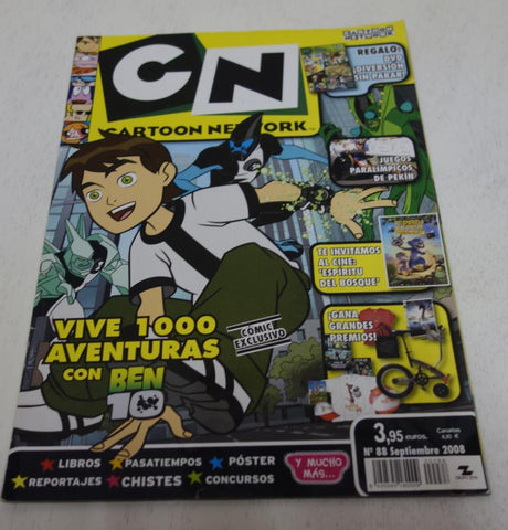 CN Cartoon Network numero 88: Ben 10 ( no conserva el DVD)
