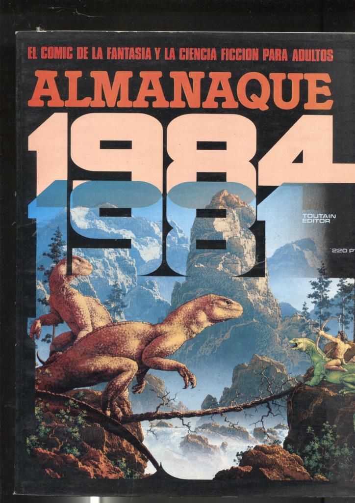 Revista 1984: almanaque para 1981: Steve Gan, Bonvi, Auraleon, Julio Ribera