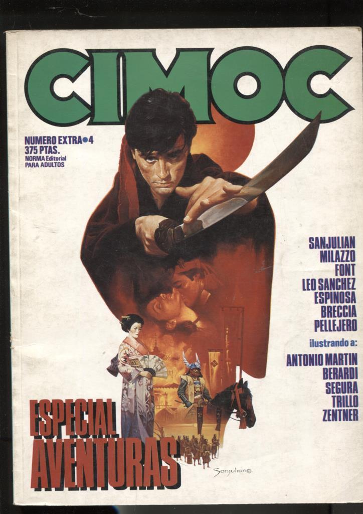 Cimoc Album extra numero 4: especial aventuras