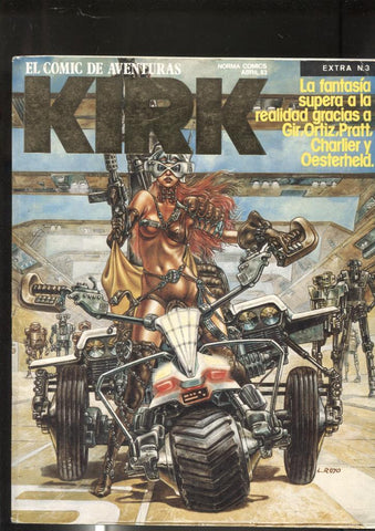 El comic de aventuras KIRK extra numero 3: con los numeros 8 al 11