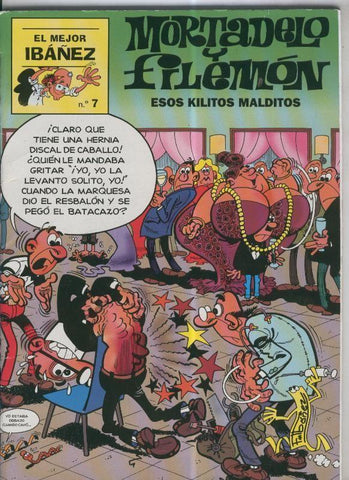 El Mejor Ibañez volumen 7 (aviejado): Mortadelo y Filemon: esos kilitos malditos