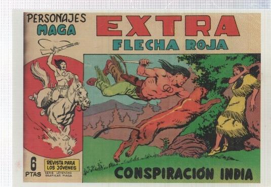 Ficha tebeo numerada 534: Flecha Roja Extra, edit Maga (dibujo Eustaquio Segrelles)