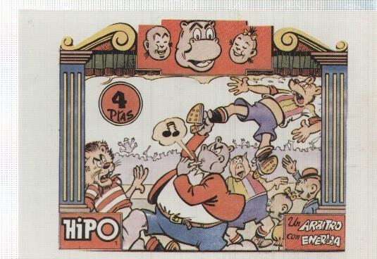 Ficha tebeo numerada 542: Hipo color, edit Marco (dibujo Emilio Boix)