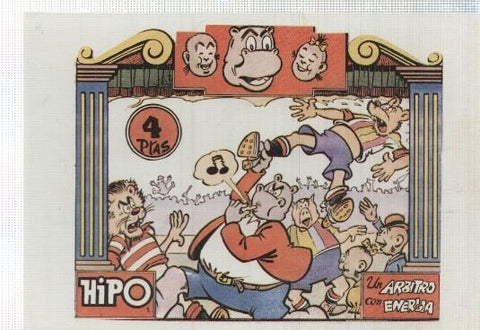 Ficha tebeo numerada 542: Hipo color, edit Marco (dibujo Emilio Boix)