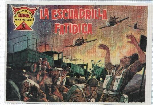 Ficha tebeo numerada 543: Espia serie Meteoro, edit Maga (dibujo varios)