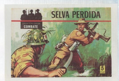 Ficha tebeo numerada 546: Combate cine color, edit Ferma (dibujo varios)