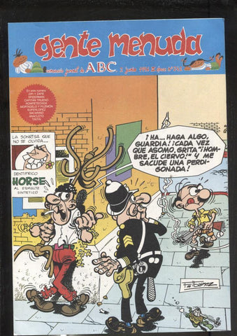 Gente Menuda seminario juvenil de ABC numero 342: El Capitan Trueno: A sangre y fuego, episodio