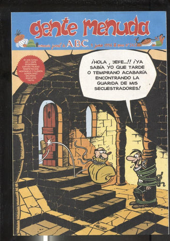 Gente Menuda seminario juvenil de ABC numero 343: El Capitan Trueno: A sangre y fuego, episodio