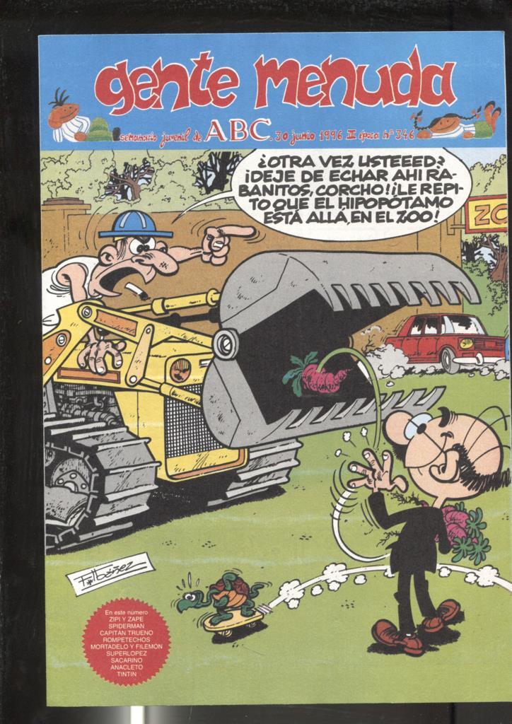 Gente Menuda seminario juvenil de ABC numero 346: El Capitan Trueno: A sangre y fuego, episodio