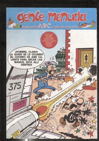 Gente Menuda seminario juvenil de ABC numero 349: El Capitan Trueno: A sangre y fuego, episodio