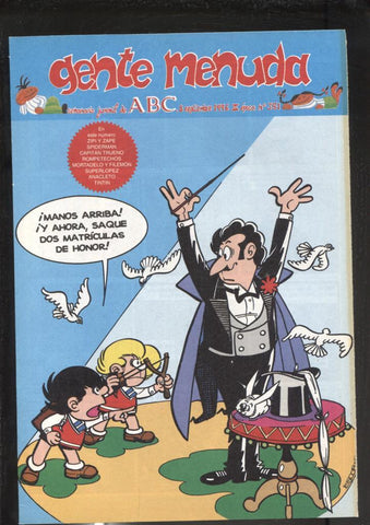Gente Menuda seminario juvenil de ABC numero 351: El Capitan Trueno: A sangre y fuego, episodio