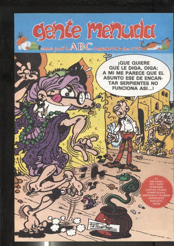 Gente Menuda seminario juvenil de ABC numero 353: El Capitan Trueno: A sangre y fuego, episodio